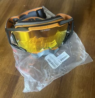 100% MX Motocross ARMEGA Goggles (Falcon5 W/HiPER Red Mirror Lens) • $79