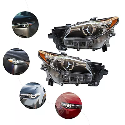 Pair Headlight Left & Right Side For Mazda CX-9 CX9 LED Front Headlamp 2016-2020 • $585.21