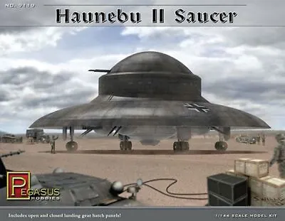 PEGASUS Haunebu II German WWII UFO Fu Fighter 1/144 Scale Model Kit 181PH06 • £26.84