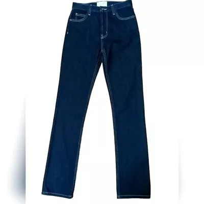 CURRENT/ELLIOTT Jeans Womens 25 Dark Blue Denim The Stovepipe Slim Straight • $37.88