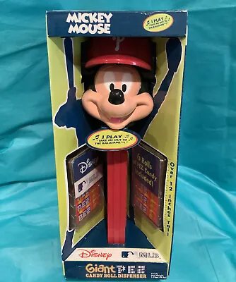 MICKEY MOUSE PHILLIES BASEBALL Take Me Out To The Ball Game PEZ DISP.￼ • £48.25