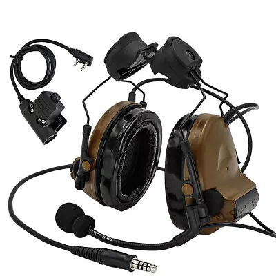 Tactical Earphones COMTAC II Noise Reduction Earphones For Outdoor Hunting • $113.99