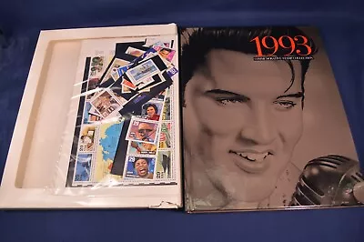 1993 Elvis Commemorative Stamp Collection AlbumSealed Stamp SheetNew • $16.75