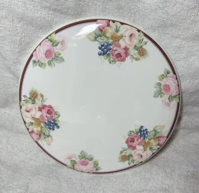 Vintage MIKASA FX013 Rosemead Bone China Floral Cake Plate Pre-owned  • $22.75