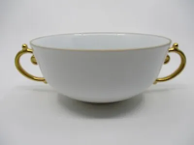 L'OBJET AEGEAN GOLD CREAM SOUP CUP (No Saucer) - 5 1/2   X 2 5/8  1008C • $89.98