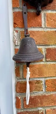 Vintage Large Bell Wall Mounted New • £14.56