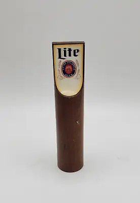 Vintage Miller Lite Shotgun Shell Shaped Beer Tap Handle • $12.95