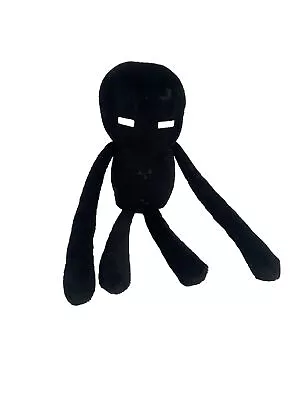 Minecraft Mojang Enderman Stuffed Doll Plush 10  Black Soft Stuffed Toy 2014 • $8