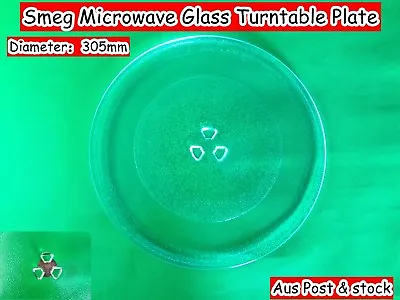 Smeg Panasonic LG Microwave Spare Parts Glass Turntable Plate (305mm) (W7) • $32.25
