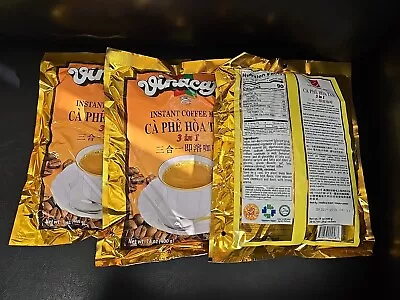 Vinacafe 3-In-1 Instant Vietnamese Coffee Mix 20 Sachets X 20g ( Pack Of 3 ) • $19.50