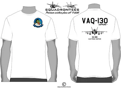 VAQ-130 Zappers EA-18G Growler Squadron T-Shirt - USN Licensed Product • $22.91