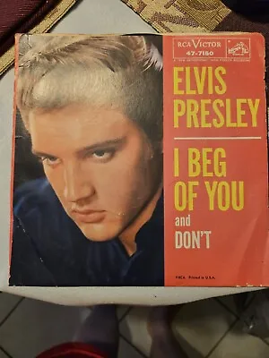 ELVIS PRESLEY -Don't/I Beg Of You- 1958  • $7