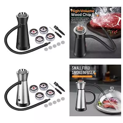 Drinks Foods Cocktail Smoker Handheld Camping BBQ Picnic Cold Food Smoker For • £37.04