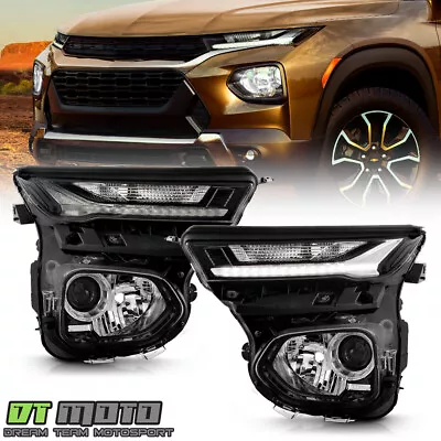 LED Low Beam W/DRL Projector Headlights For 2021-2023 Chevy Trailblazer Headlamp • $679.86