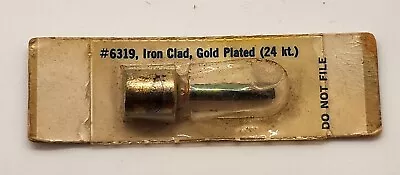 Ungar Soldering Tip #6319 - Iron Clad Gold Plated (24 Kt.) (Vintage NOS) • $10