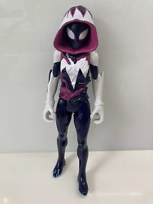 Spider-Man:Into The Spider-Verse Titan Series Ghost Spider-gwen  Figure 12 Inch • £3.99