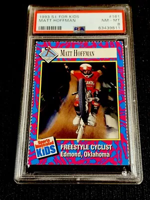 Matt Hoffman Rookie 1993 Sports Illustrated Si For Kids Mat Rare Bmx Usa Psa 8 • $250