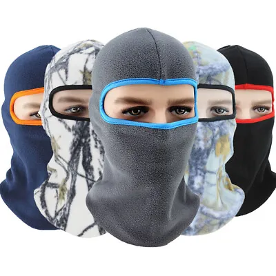 Winter Ski Mask Windproof Fleece Thermal Balaclava Full Face Mask For Men Women • $9.99