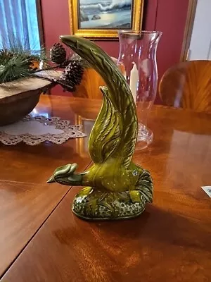 Vintage California Pottery Phoenix Roadrunner Statue MCM • $20