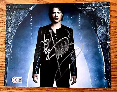 Ian Somerhalder Hot Vampire Diaries Damon Salvatore Signed 8x10 Photo Beckett E • $99.99