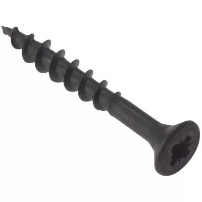 ForgeFix CARS4232 Carcass Screw Pozi SCT Black Phosphate 4.2 X 32mm Box 200 • £6.24