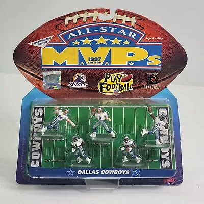 Vintage Dallas Cowboys All Star MVPs 1997 Edition NFL Football Action Figure Set • $24.26