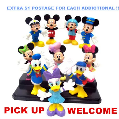 Mickey Mouse Minnie Mouse Daisy Duck Display Cake Topper Decor Action Figure Toy • $1.59