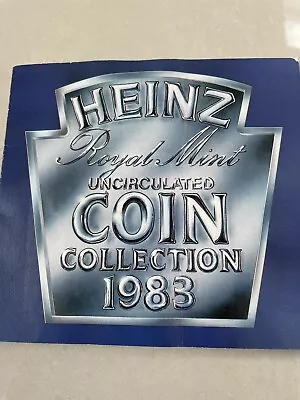 1983 Heinz Royal Mint Uncirculated Coin Collection • £0.99