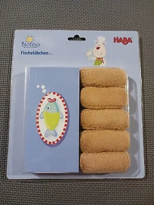 Haba Biofiono Fish Fingers / Sticks Plush Play Food • $79.99