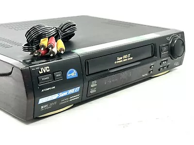 Jvc Hr-s7500u Super Vhs S-vhs Et Professional Vcr Works 4 Video Transfer To Dvd • $499.99