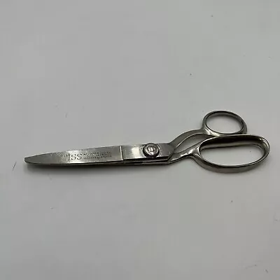 WISS Pinking Shears Scissors  MADE IN NEWARK NJ USA PATS 1965443-1970408 1959190 • $9.99