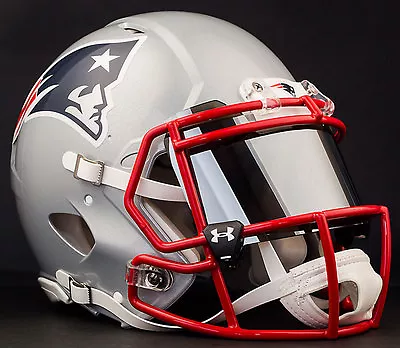 ***CUSTOM*** NEW ENGLAND PATRIOTS NFL Riddell Speed AUTHENTIC Football Helmet • $369.99