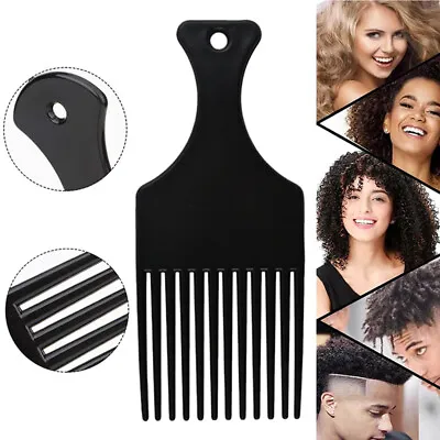 $2.09 • Buy Wide Teeth Brush Hair Comb Insert Hair Pick Curl Afro Hair Fork New Styling Tool