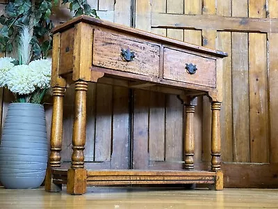 Quality Distressed Hall Table By Ancient Mariner  Farmhouse Console Table • £325