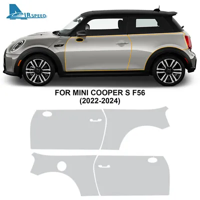 For Mini Cooper F56 S 2022-2024 Door Precut Paint Protection Film Clear Bra PPF • $184.99