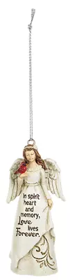 THE CHRISTMAS CARDINAL FROM HEAVEN Memorial Angel Christmas Ornament By Ganz • $14.99