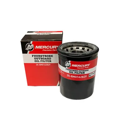 Mercury 35-8M0162829 FourStroke Outboard Oil Filter (1 Filter) • $21.49