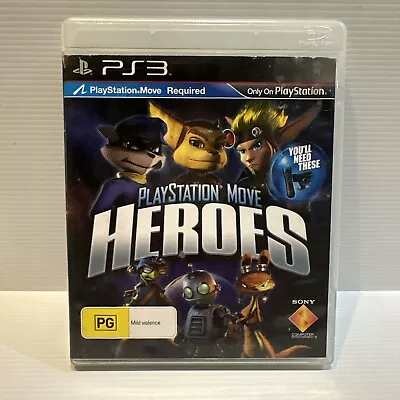 PlayStation Move Heroes (Sony PlayStation 3/PS3) Missing Manual • $5.95