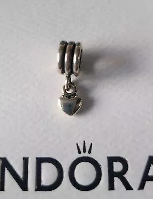Genuine Pandora Retired Hanging Heart Dangle Charm  • £9