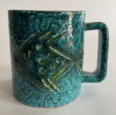 Bitossi? Italy Coffee Mug With Fish Design • $28.72