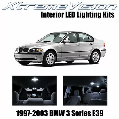 XtremeVision Interior LED For BMW 5 Series E39 1997-2003 (14 PCS) Pure White • $14.99