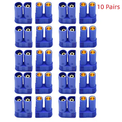 10Pairs EC5 Device Connector Plug For RC Car Plane Helicopter Lipo Battery ESC • $9.99