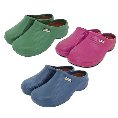 Town And Country Womens / Mens Gardening Shoes Clogs Lightweight Cloggies • £13.95