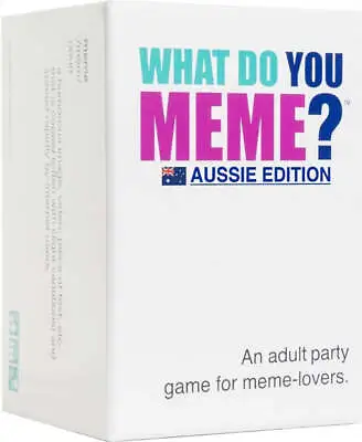 $43.59 • Buy What-Do-You-Meme-Aussie-Edition-Card-Game