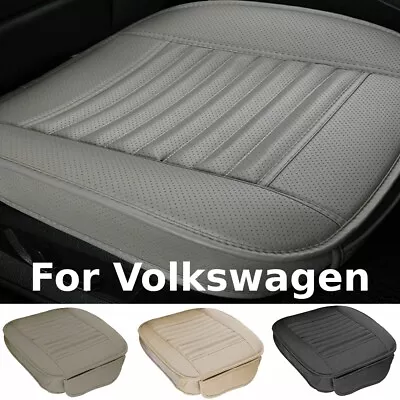 For Volkswagen Car Front Seat Cover Leather Half / Full Surround Cushion Pad Mat • $14.24