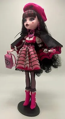 Monster High Haunt Couture Draculaura Doll HGK10 -missing: Papers Box And Stand • $365