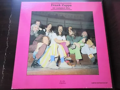 Frank Zappa The Interview UK CD In Limited Box In Late 80's CID 012 • $49.99