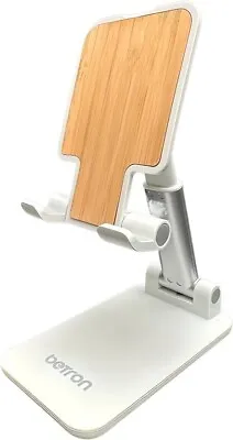 Betron Phone Stand Holder Dock Cradle Foldable Adjustable Height IPhone IPad • £11.99