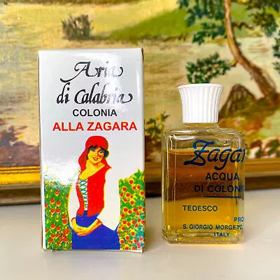 Vtg ARIA DI CALABRIA Cologne Colonia ORANGE BLOSSOM Italy Perfume ALLA ZAGARA • $24