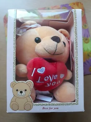 I Love You Teddy Bear Adorable Love Present ❤ When Love Is In The Air • $10.50